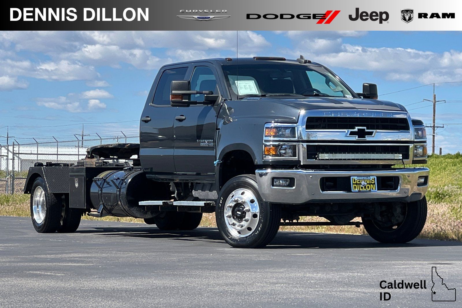 Gray (Graphite Metallic) 2020 Chevrolet Silverado 6500HD Pickup Truck 6-Speed Automatic