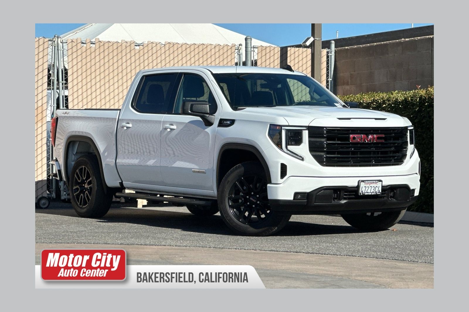 Summit White 2024 GMC Sierra 1500 Pickup Truck Four-Wheel Drive 8-Speed Automatic