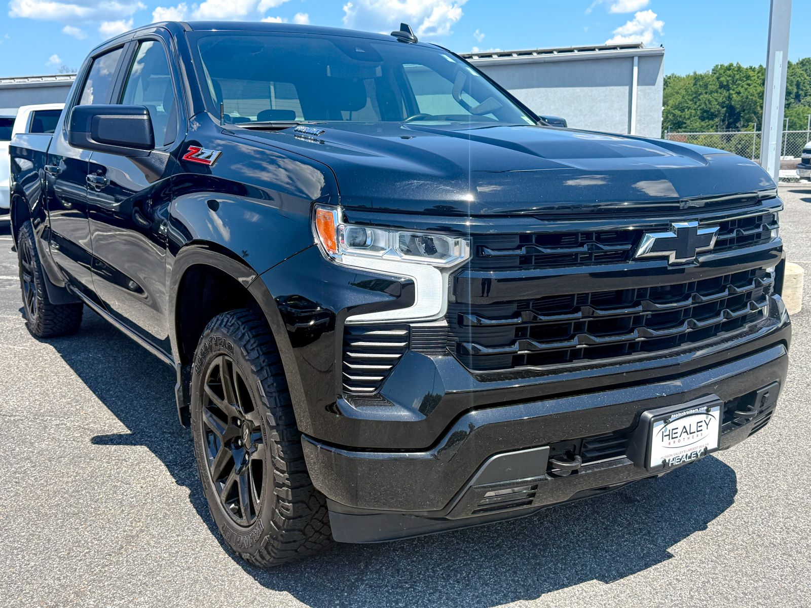 Black 2023 Chevrolet Silverado 1500 Pickup Truck Four-Wheel Drive Automatic