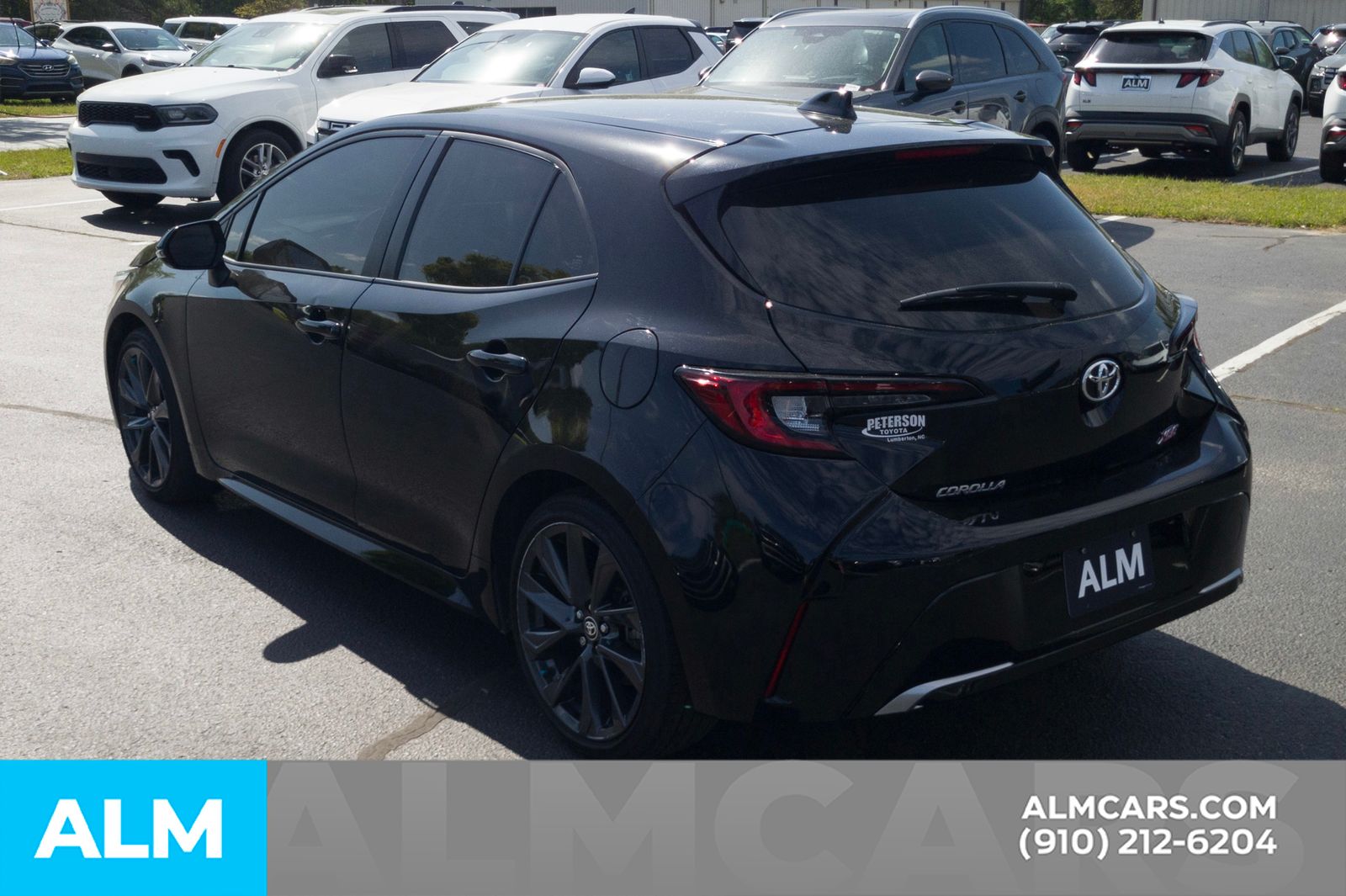 Used 2025 Midnight Black Metallic Toyota XSE image 10