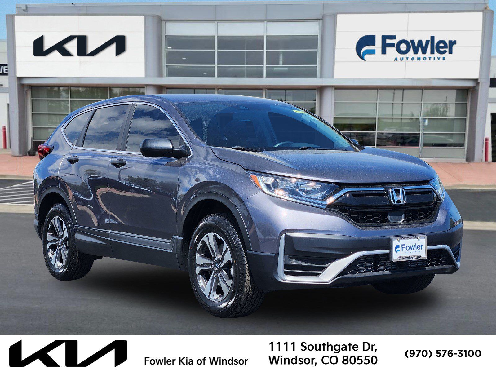 Gray 2020 Honda CR-V SUV / Crossover All-Wheel Drive Continuously Variable Transmission