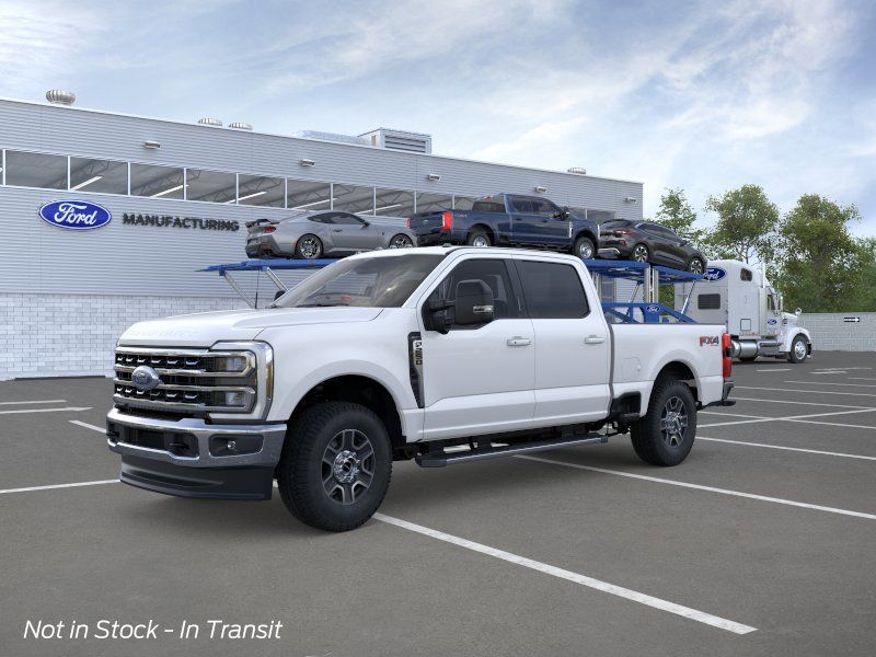 New 2026 Star White Metallic Tri-Coat Ford Lariat image 2