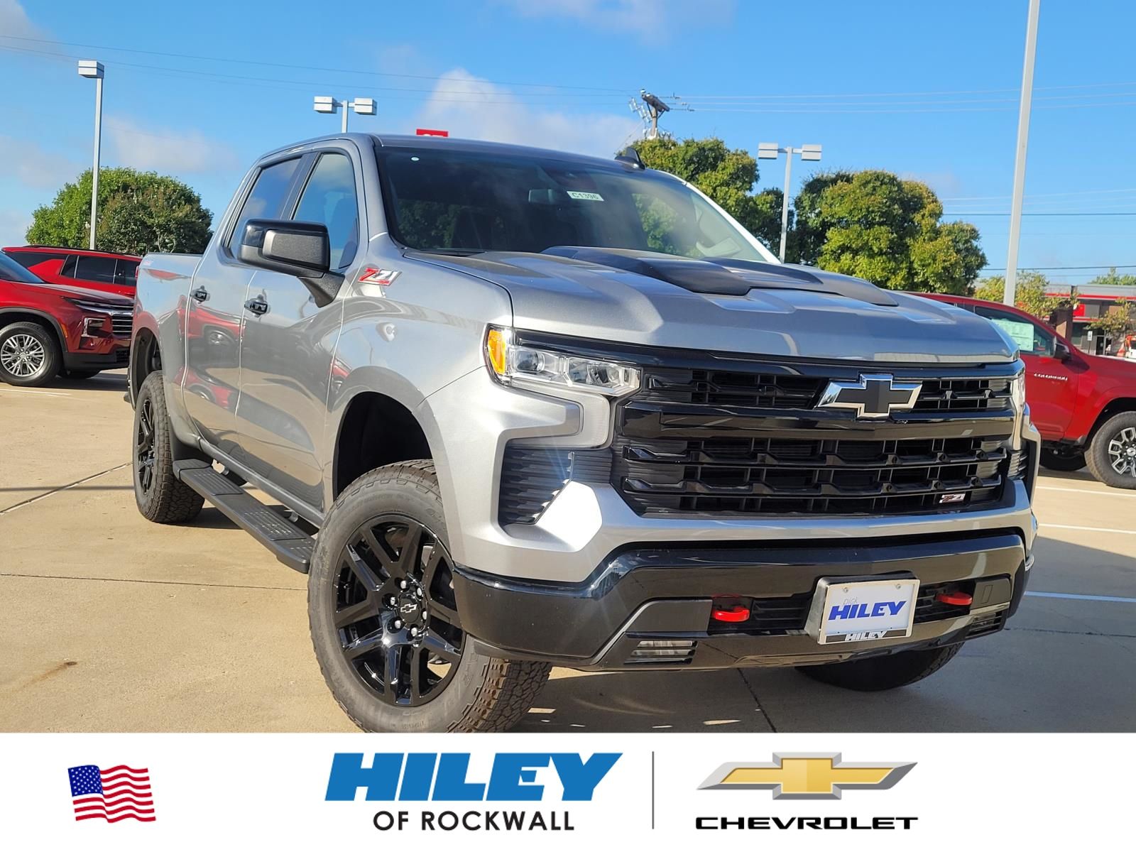 Sterling Gray Metallic 2026 Chevrolet Silverado 1500 Pickup Truck Four-Wheel Drive Automatic