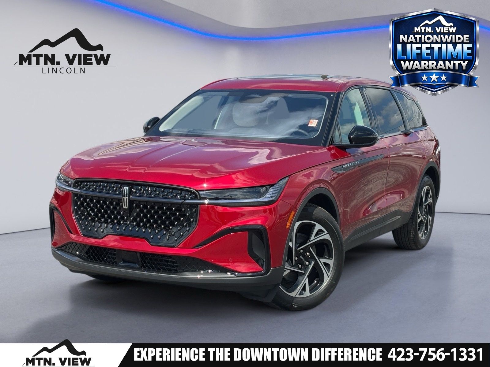 Red 2026 Lincoln Nautilus SUV / Crossover All-Wheel Drive 8-Speed Automatic
