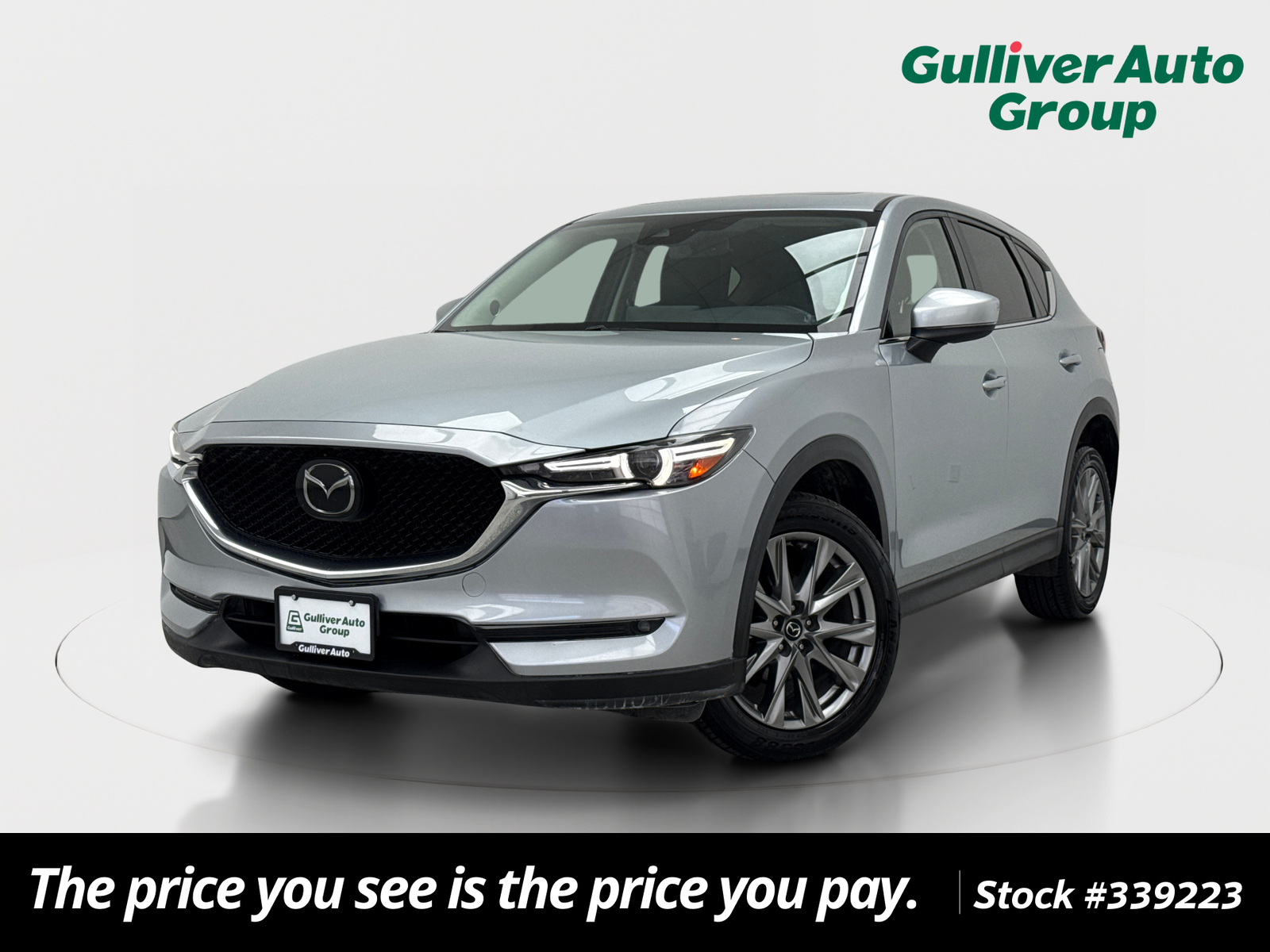 Sonic Silver Metallic 2021 Mazda CX-5 Grand Touring FWD SUV / Crossover Front-Wheel Drive 6-Speed Automatic