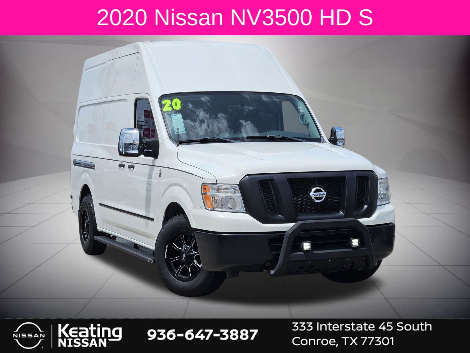 2020 Nissan NV Cargo 3500 HD S RWD