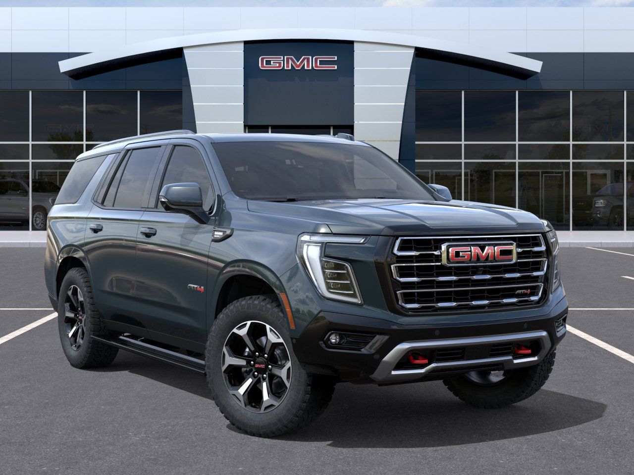 2026 GMC Yukon AT4 Green at Ross Downing Buick GMC