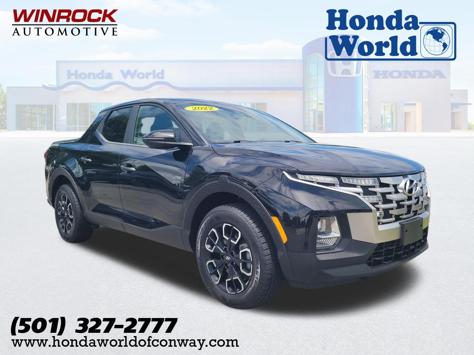 Phantom Black 2022 Hyundai Santa Cruz Pickup Truck All-Wheel Drive 8-Speed Automatic