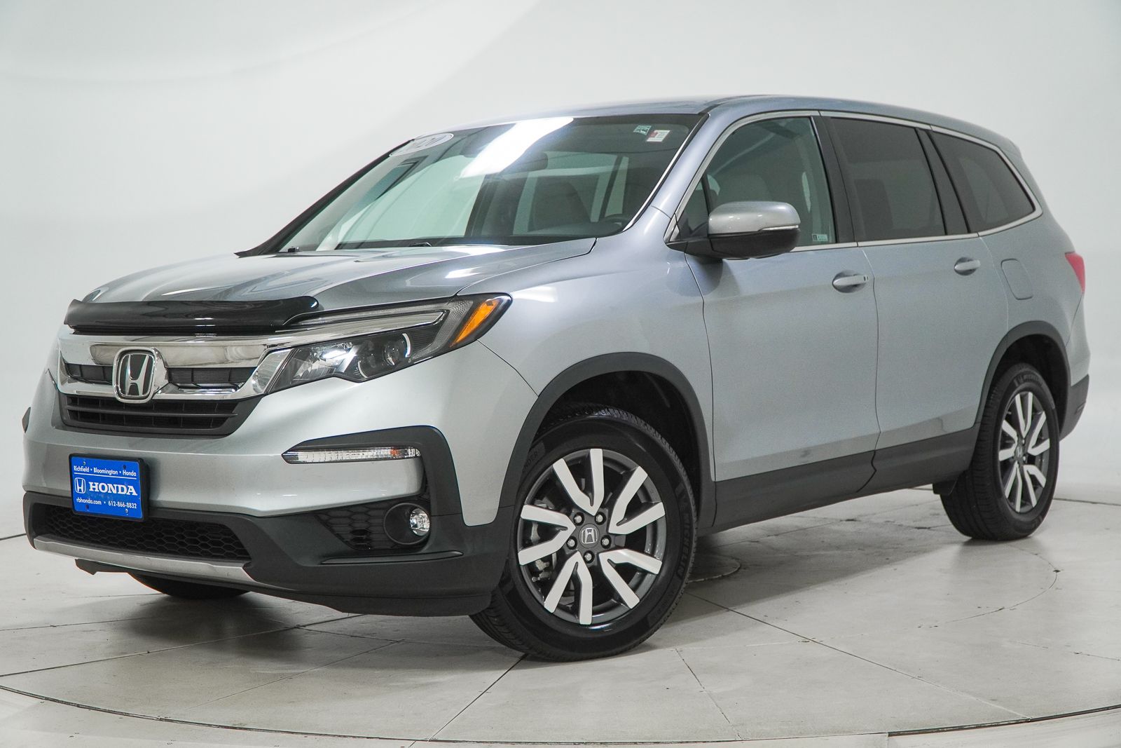 Lunar Silver Metallic 2020 Honda Pilot SUV / Crossover All-Wheel Drive 6-Speed Automatic