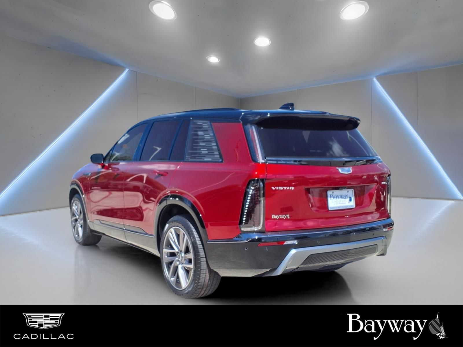 2026 Cadillac VISTIQ Sport Red at Tom Peacock Cadillac