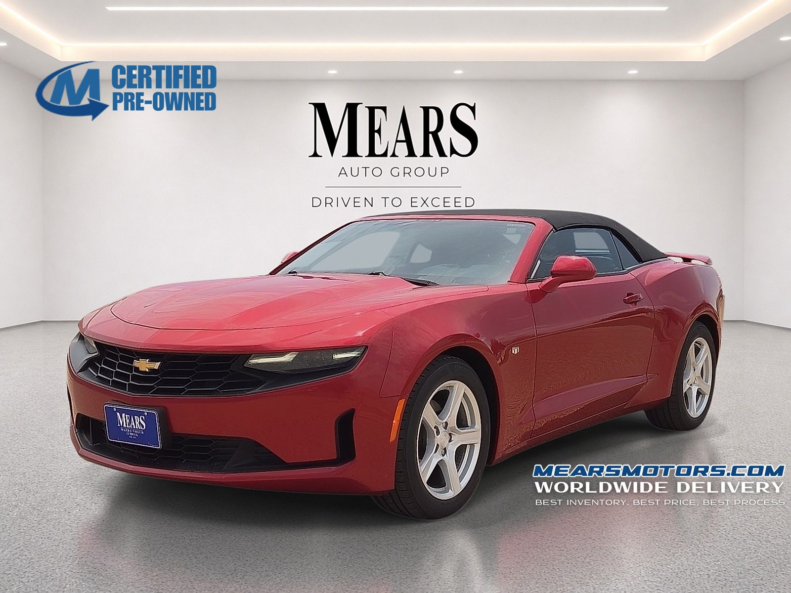 Radiant Red Tintcoat 2023 Chevrolet Camaro Convertible Rear-Wheel Drive Automatic