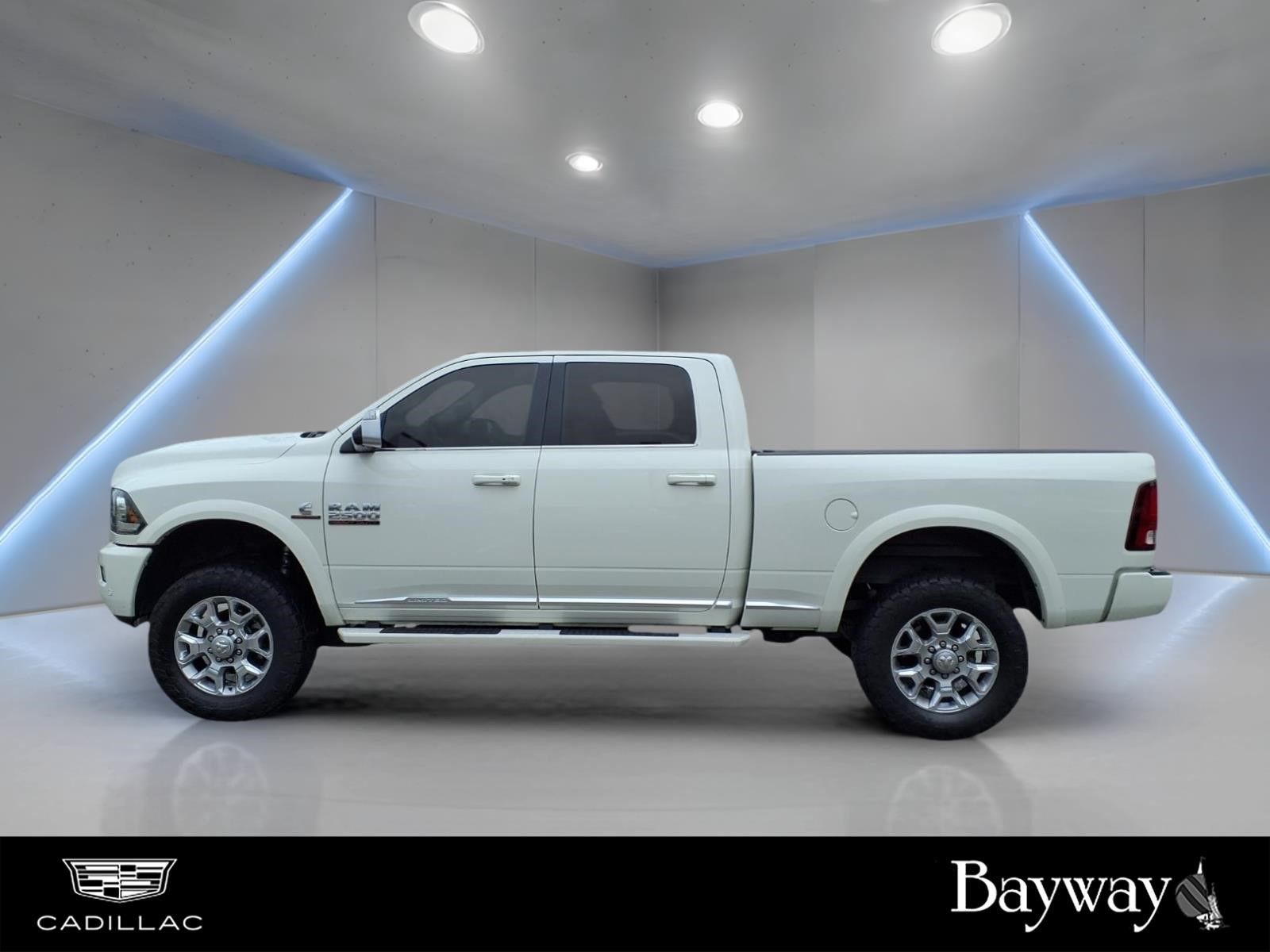 2018 Ram 2500 Laramie Longhorn White at Victoria Chrysler Dodge Jeep Ram