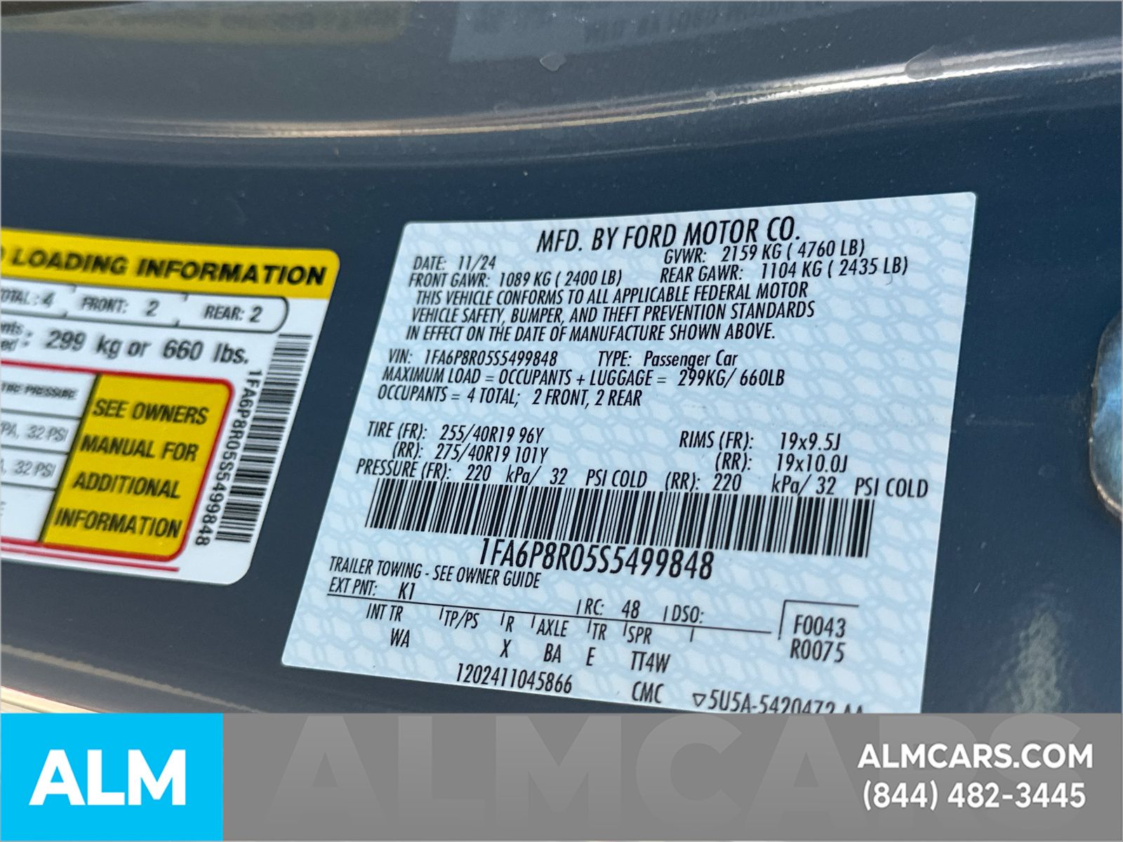 Used 2025 Blue Ford Dark Horse image 30