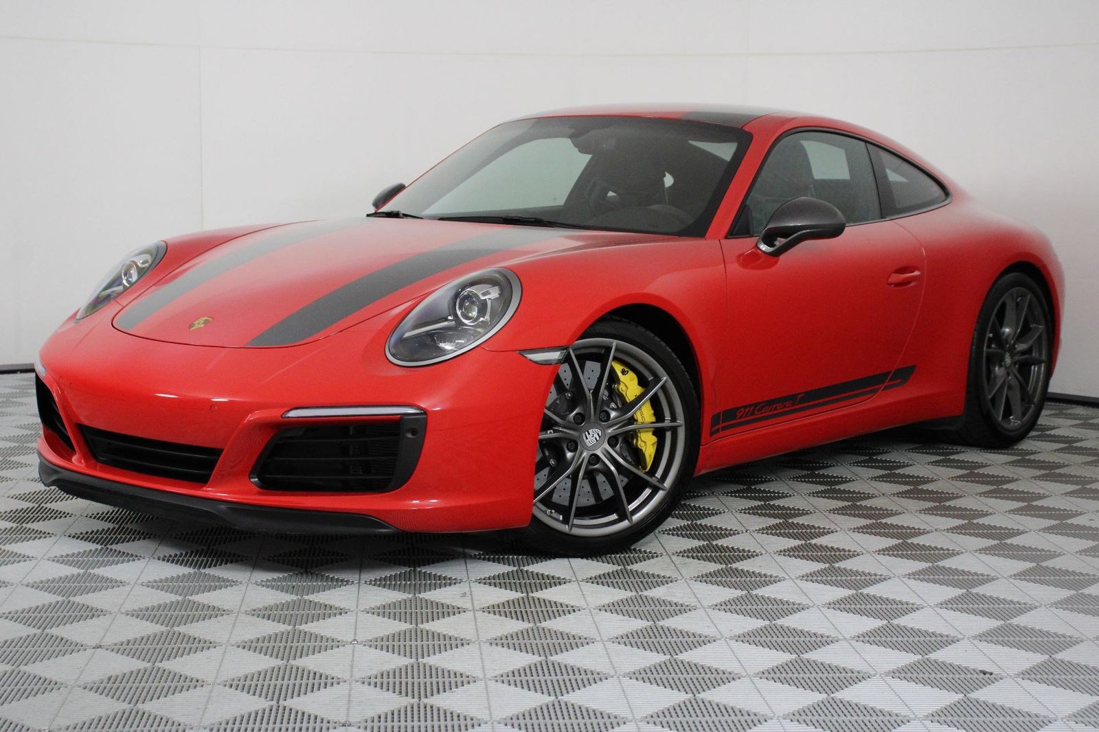 Guards Red 2019 Porsche 911 Coupe Rear-Wheel Drive 7-Speed Automatic