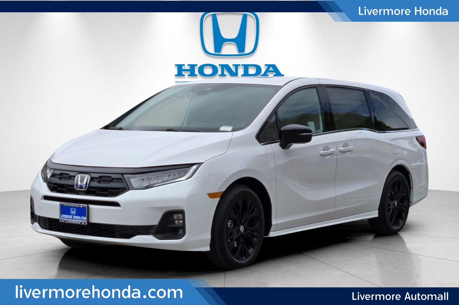 Platinum White Pearl 2026 Honda Odyssey Minivan Front-Wheel Drive Automatic
