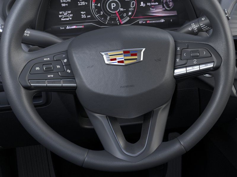 2026 Cadillac CT4 Premium Luxury Silver at Ross Downing Buick GMC