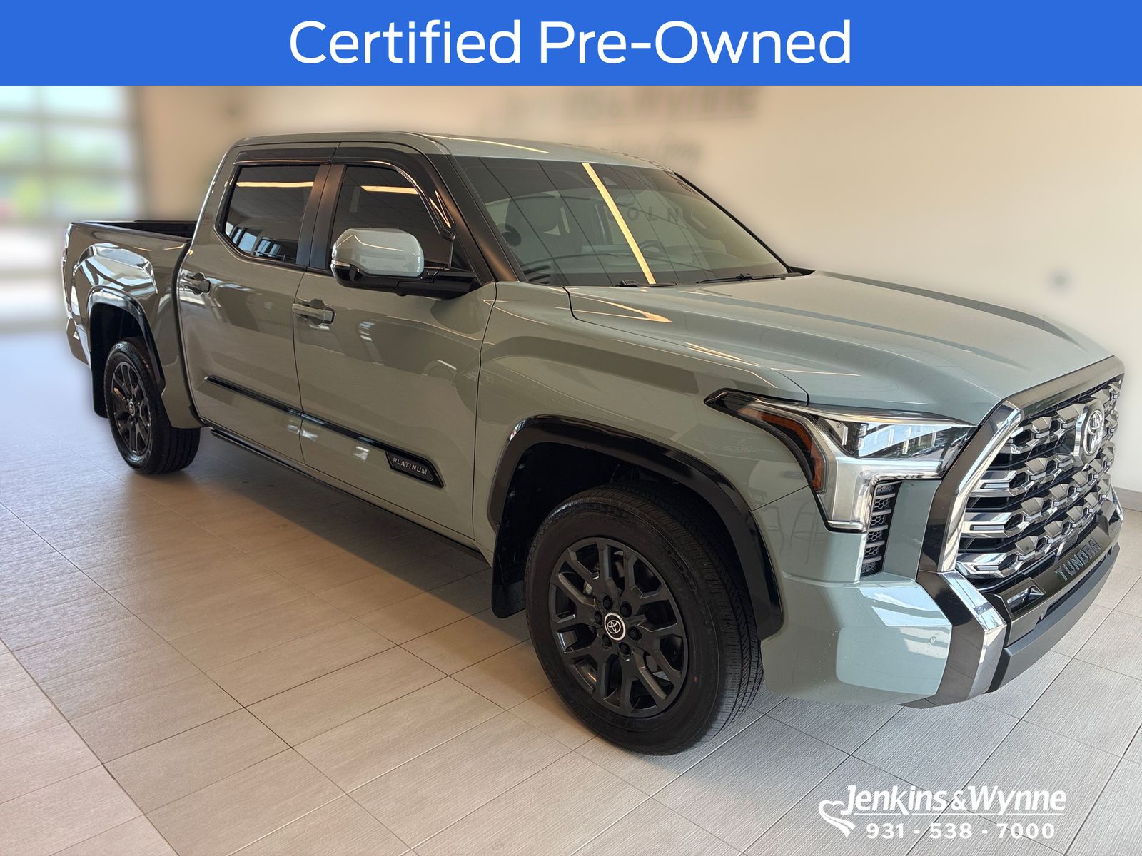 Lunar Rock 2024 Toyota Tundra Pickup Truck Four-Wheel Drive Automatic