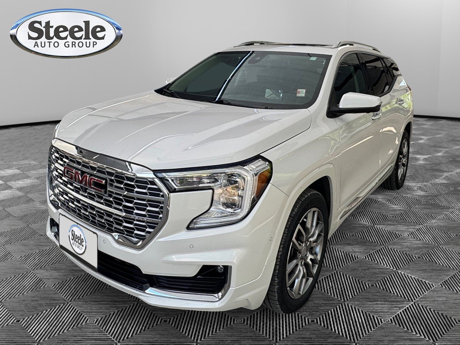 White Frost Tricoat 2023 GMC Terrain SUV / Crossover All-Wheel Drive 9-Speed Automatic