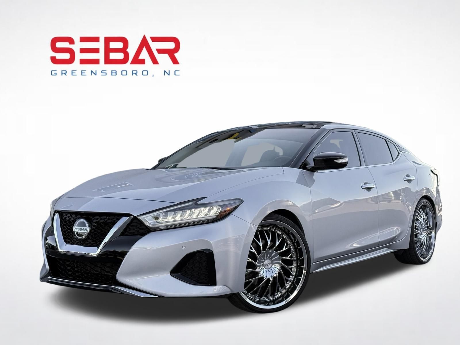 Brilliant Silver Metallic 2019 Nissan Maxima Sedan Front-Wheel Drive Continuously Variable Transmission