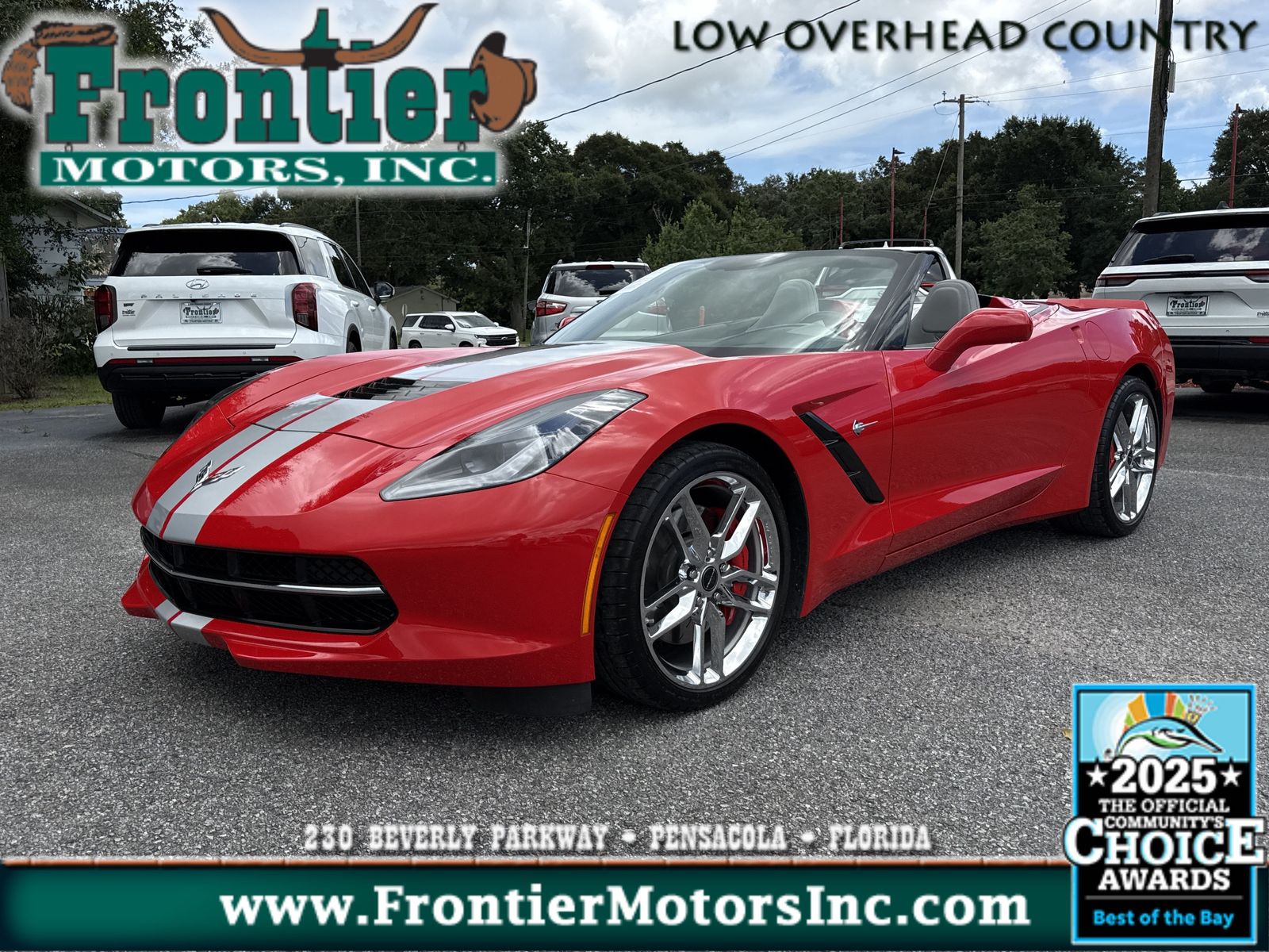 2015 Chevrolet Corvette Stingray Z51 3LT Convertible RWD