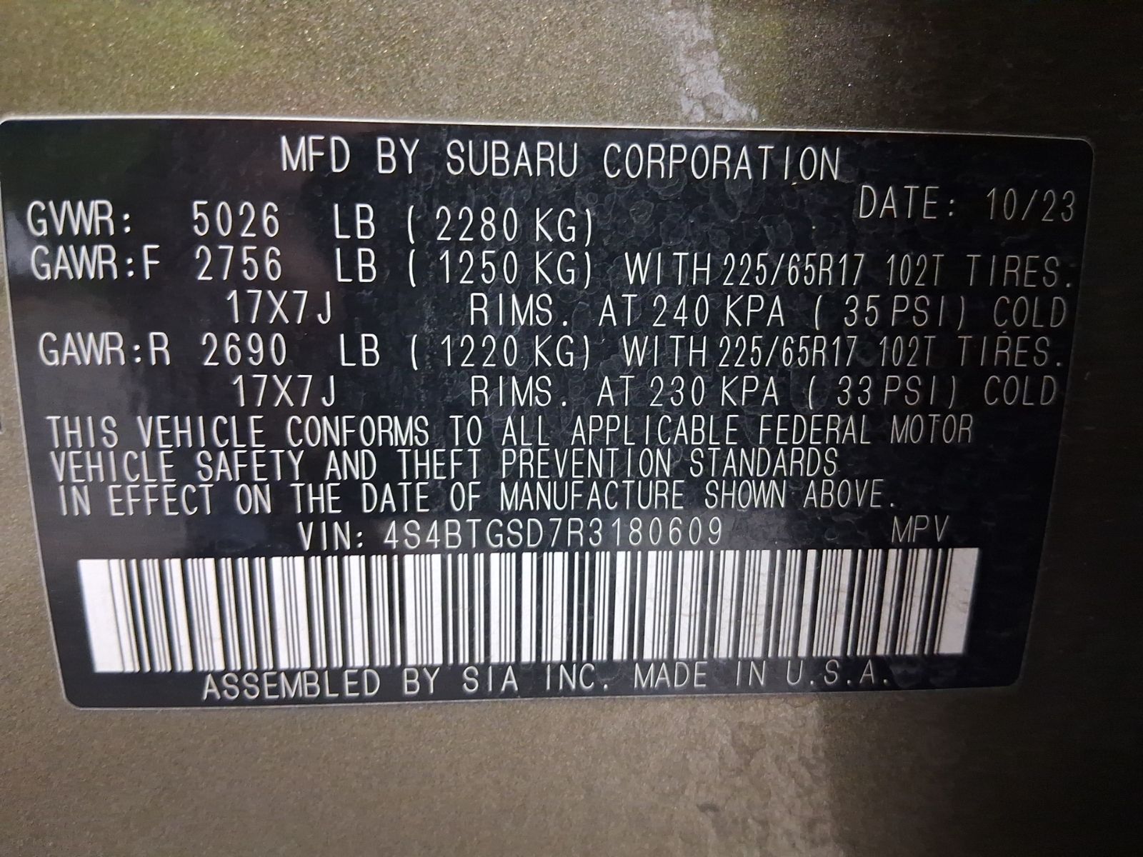 Used Car 2024 Subaru Outback  Wilderness For Sale Under $35,000 In Austin, Texas