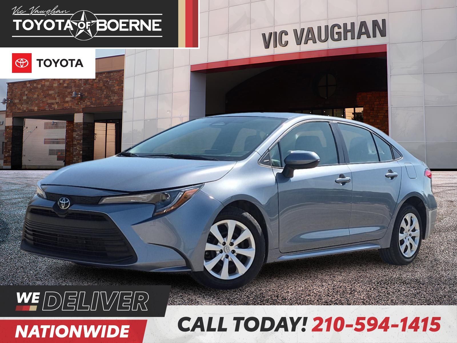 Underground 2025 Toyota Corolla Sedan Front-Wheel Drive Continuously Variable Transmission
