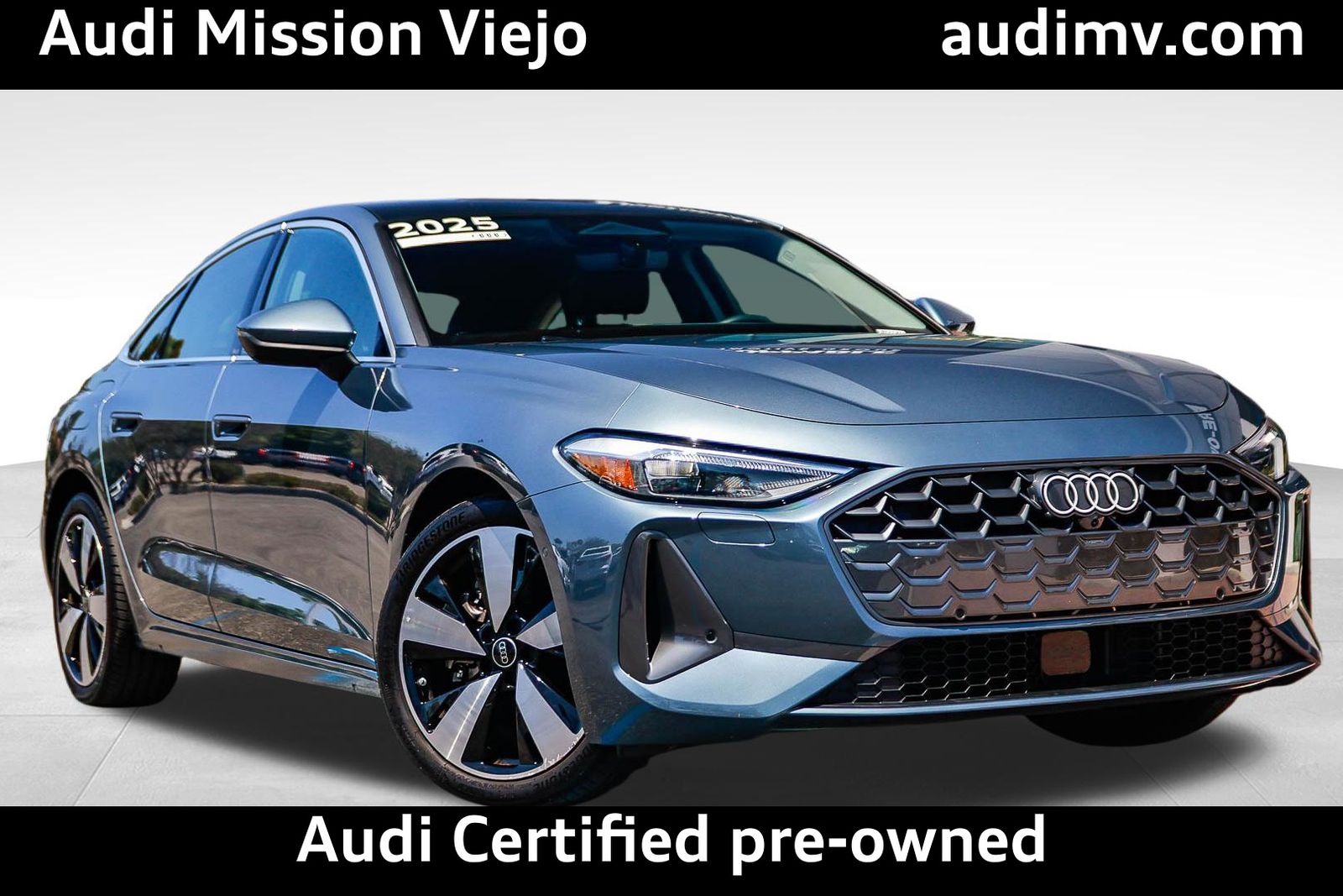 Horizon Blue Metallic 2025 Audi A5 quattro 45 TFSI Sedan Sedan 7-Speed Automatic