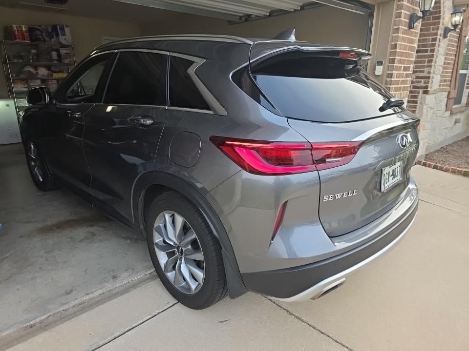 2022 Graphite Shadow INFINITI QX50 ESSENTIAL FWD SUV