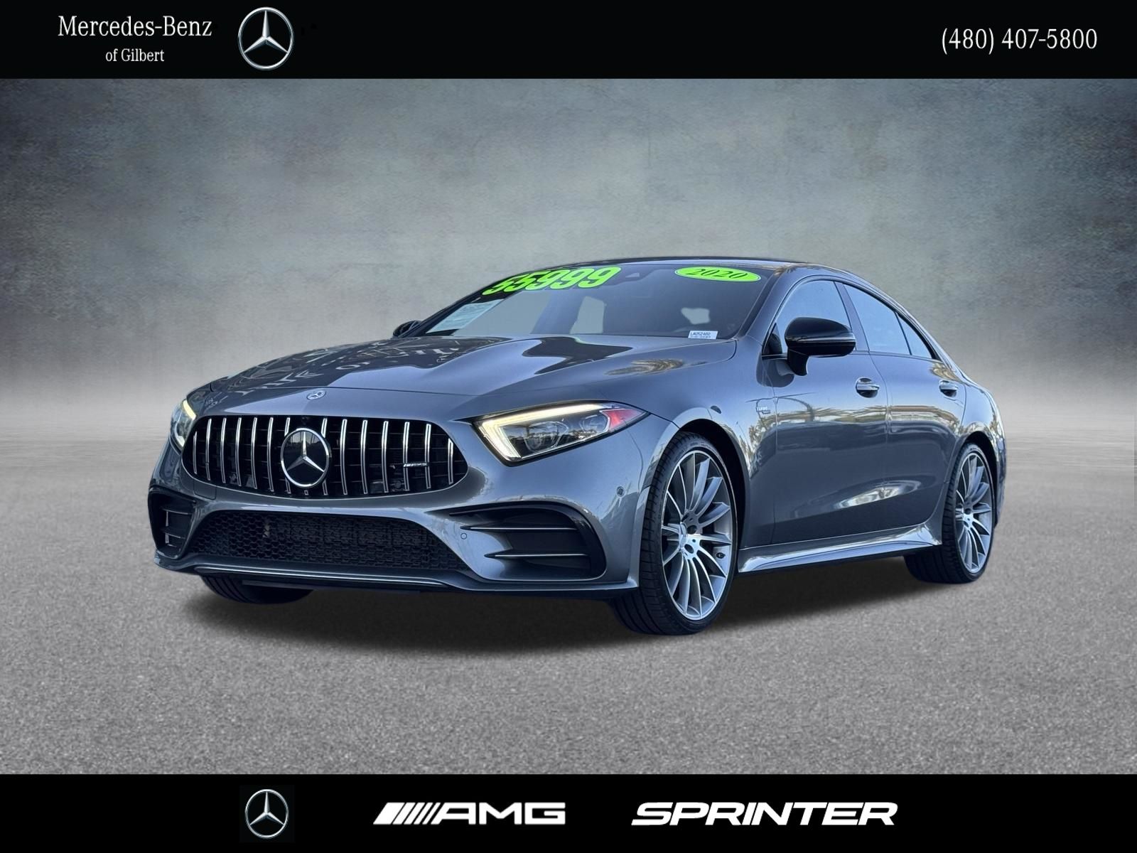 2020 Mercedes-Benz CLS AMG CLS 53 Coupe 4MATIC Coupe All-Wheel Drive 9-Speed Automatic