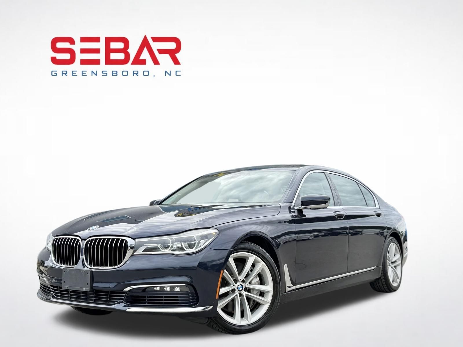 Imperial Blue Metallic 2016 BMW 7 Series Sedan All-Wheel Drive 8-Speed Automatic