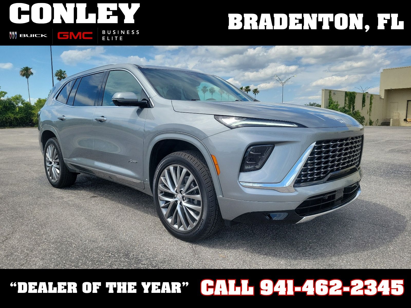 Gray Metallic 2026 Buick Enclave SUV / Crossover Front-Wheel Drive 8-Speed Automatic
