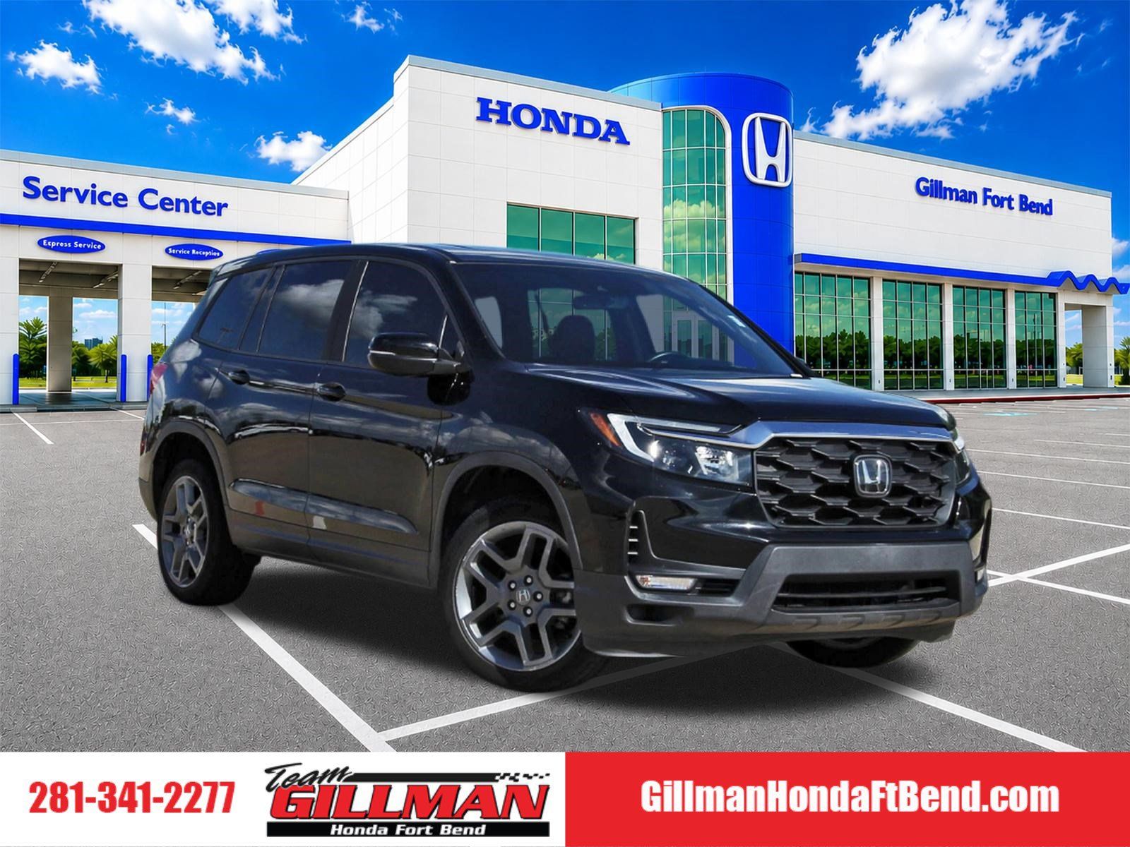 Crystal Black Pearl 2022 Honda Passport SUV / Crossover All-Wheel Drive 9-Speed Automatic