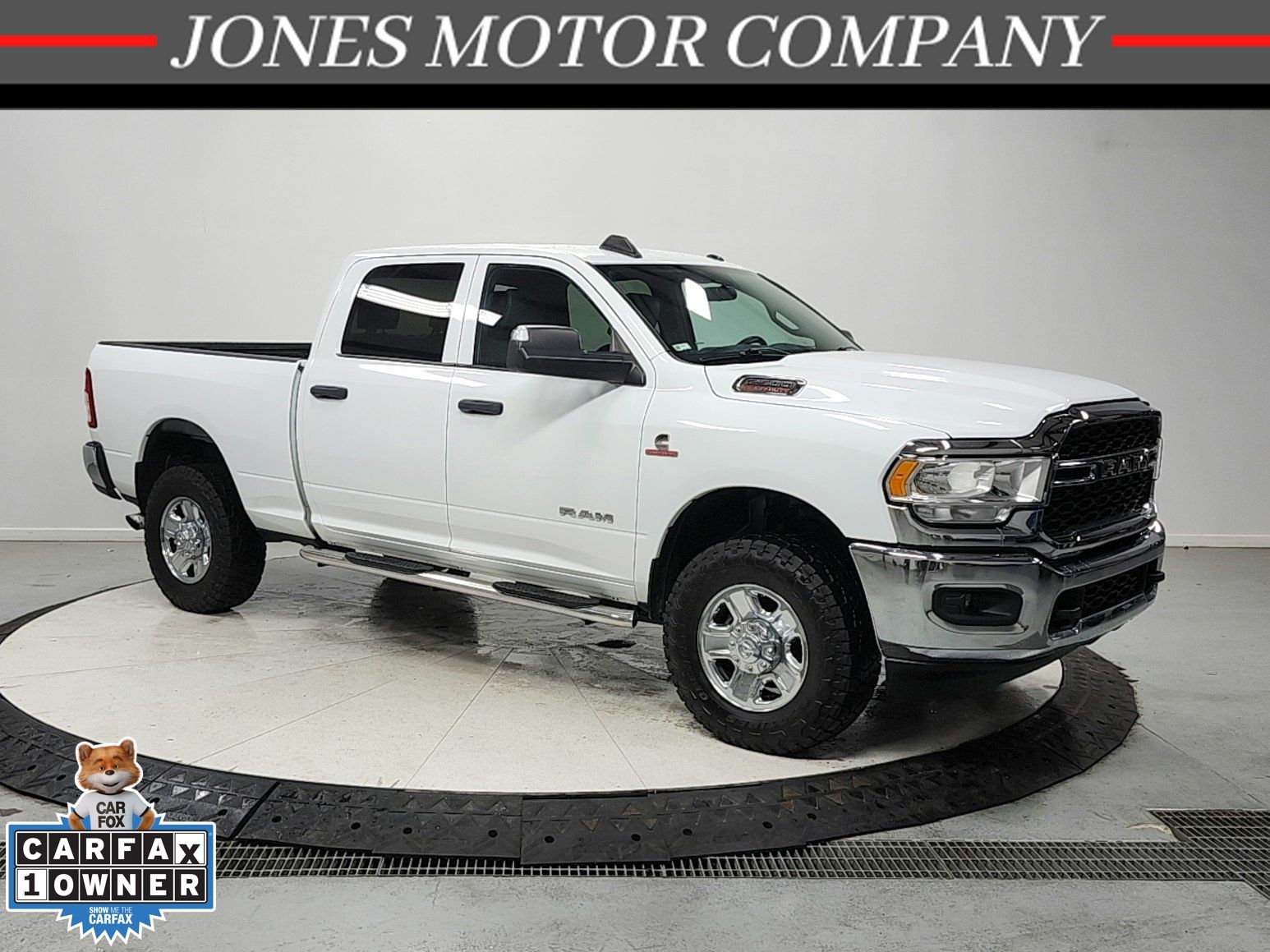 Bright White Clearcoat 2022 RAM 2500 Pickup Truck Four-Wheel Drive 6-Speed Automatic