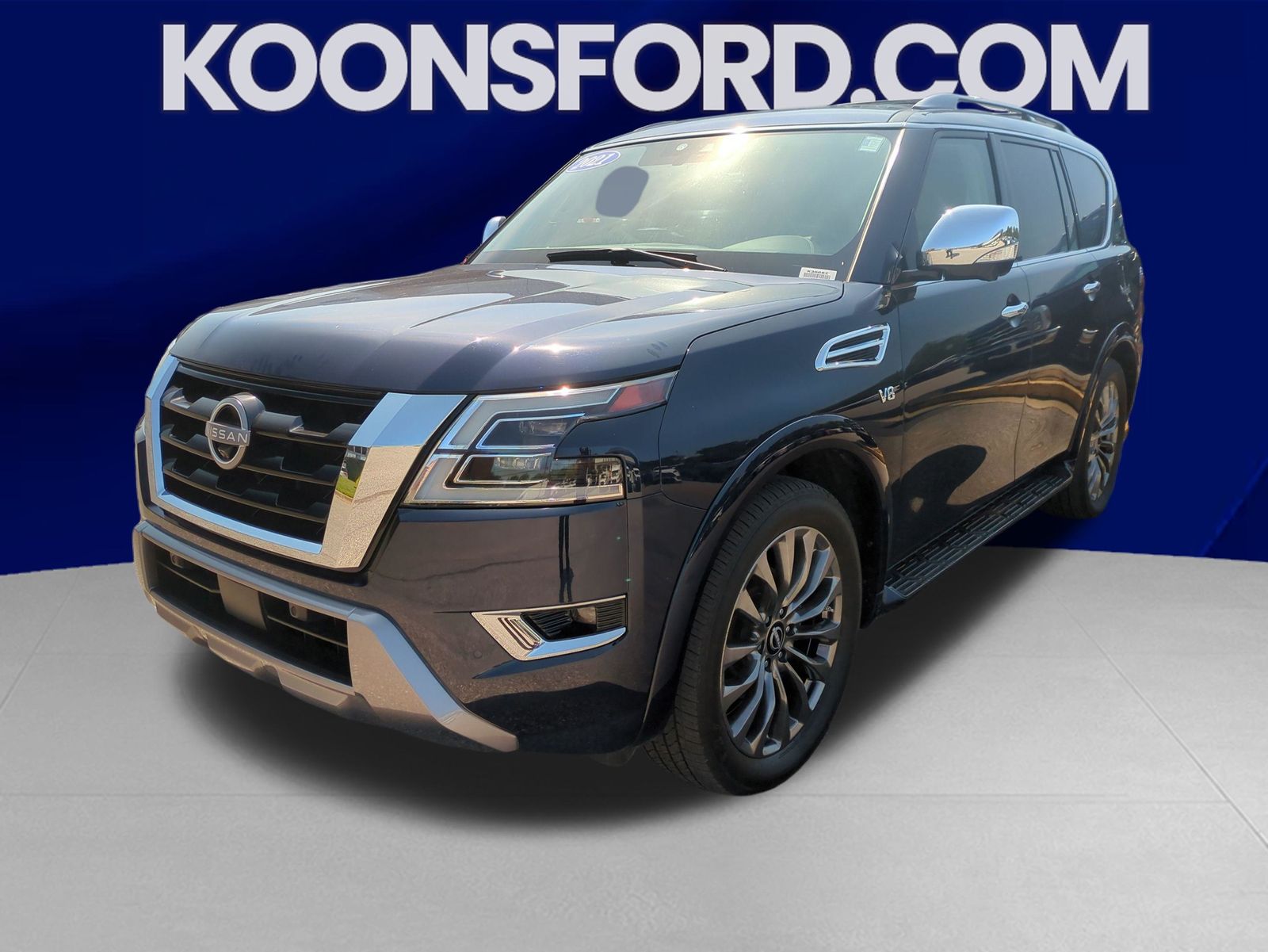 Blue Pearl 2021 Nissan Armada SUV / Crossover Four-Wheel Drive 7-Speed Automatic