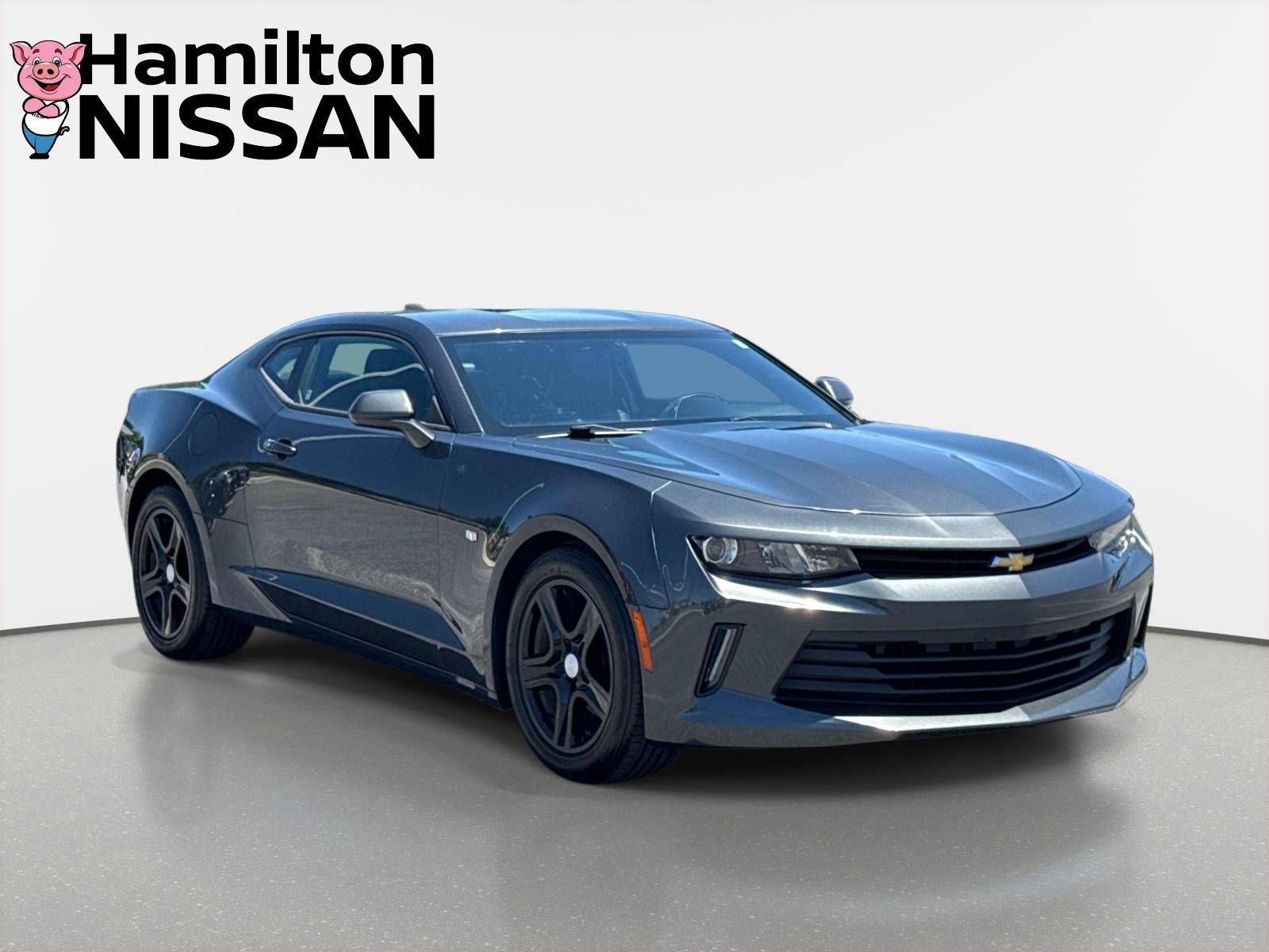 Nightfall Gray Metallic 2017 Chevrolet Camaro 1LT Coupe RWD Coupe Rear-Wheel Drive 8-Speed Automatic