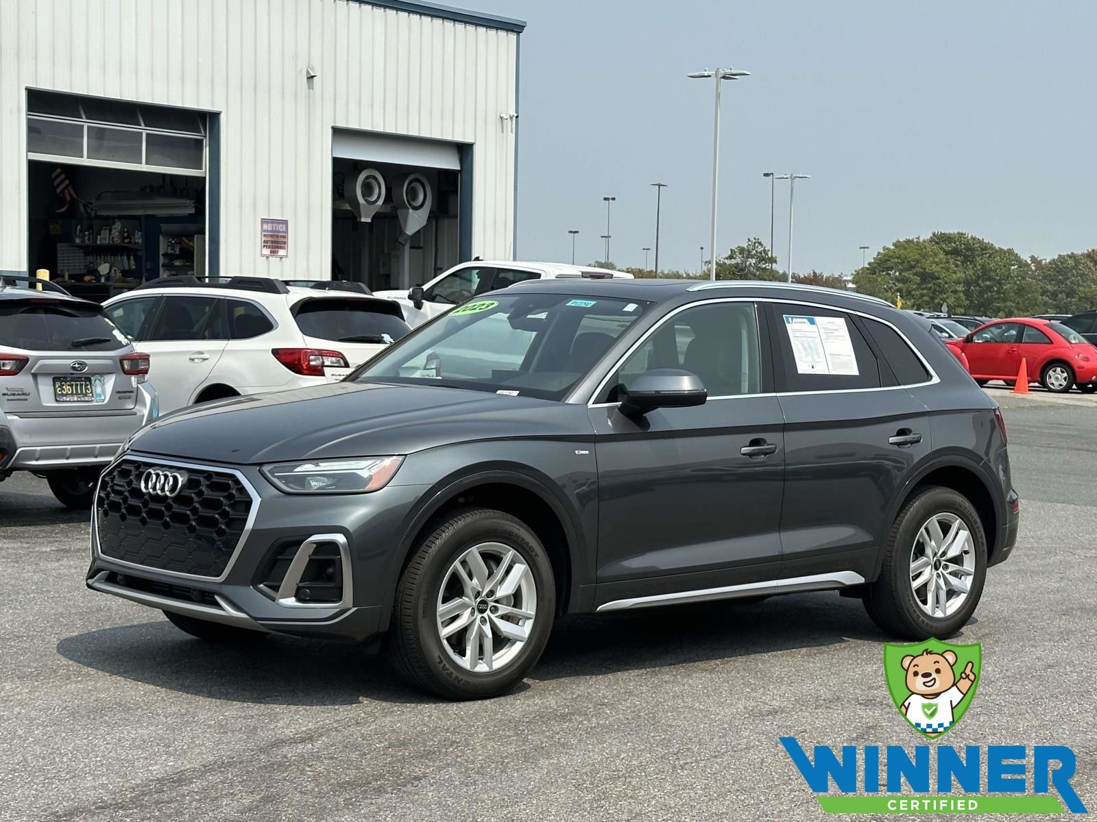 Daytona Gray Pearl 2023 Audi Q5 SUV / Crossover All-Wheel Drive 7-Speed Automatic