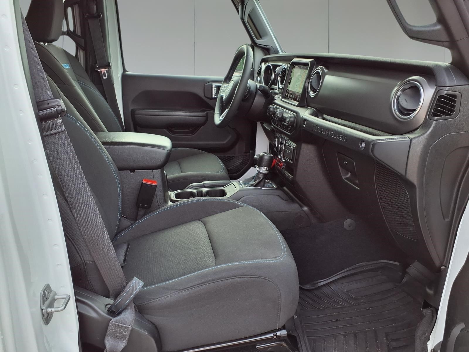 2023 Jeep Wrangler Rubicon 4xe White at DeMontrond Gulf Freeway