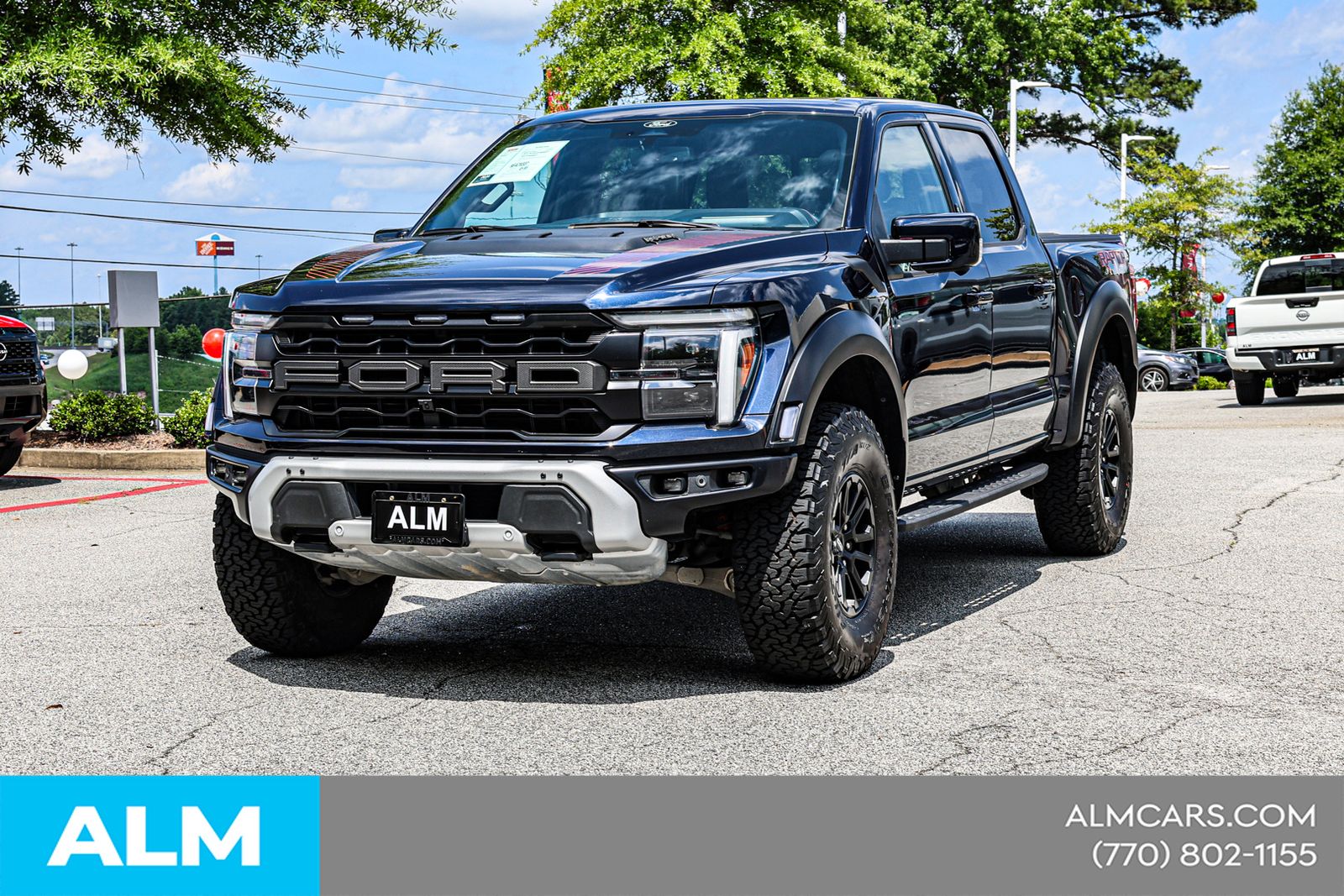 Used 2024 Blue Ford Raptor image 4