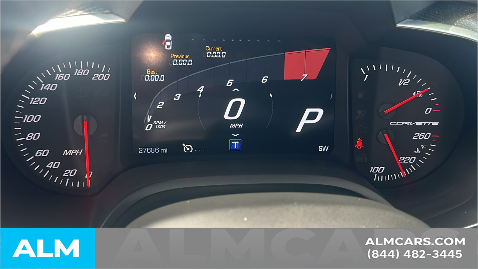 Used 2017 Red Chevrolet Stingray Z51 image 29