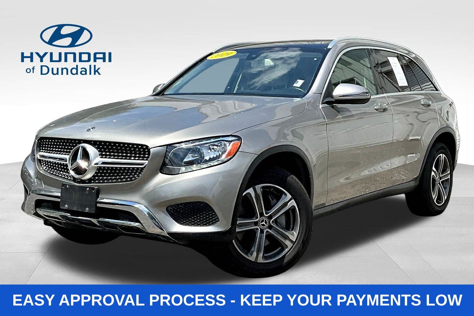 Mojave Silver Metallic 2019 Mercedes-Benz GLC SUV / Crossover All-Wheel Drive 9-Speed Automatic