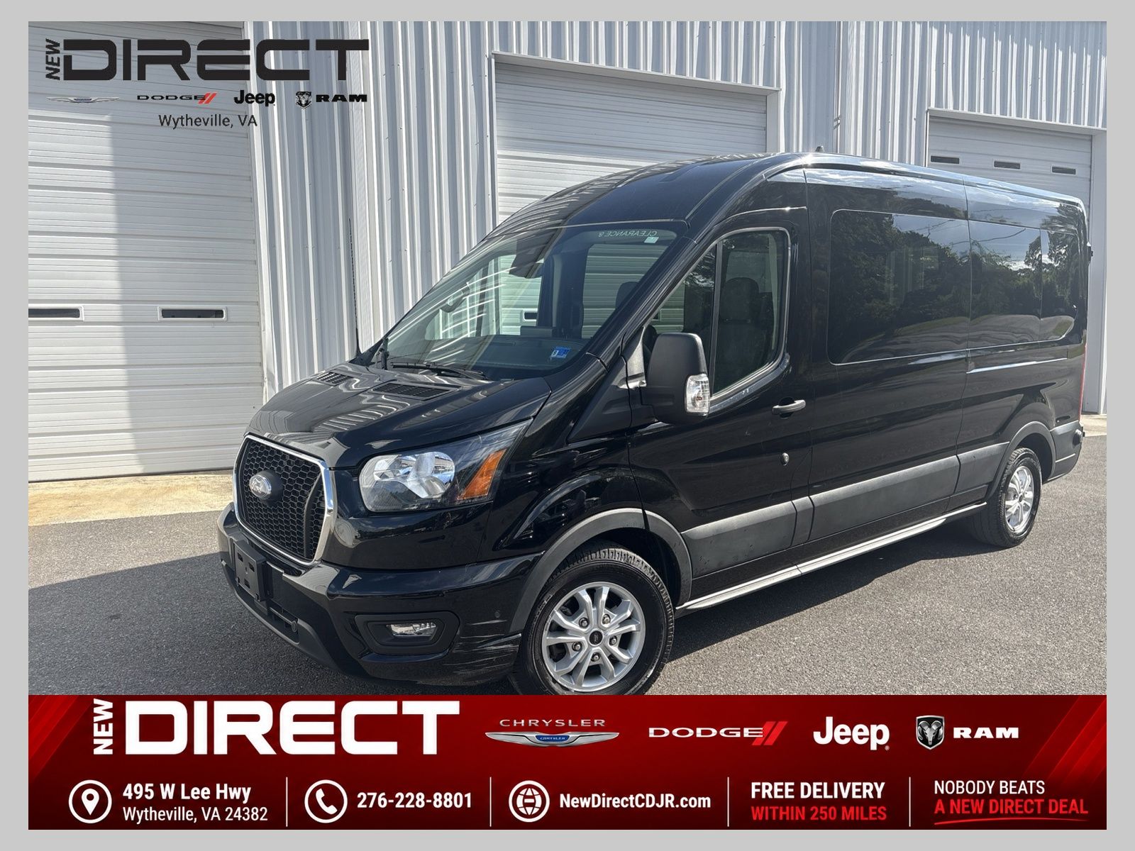 2024 Ford Transit Passenger 350 XLT Medium Roof LB RWD