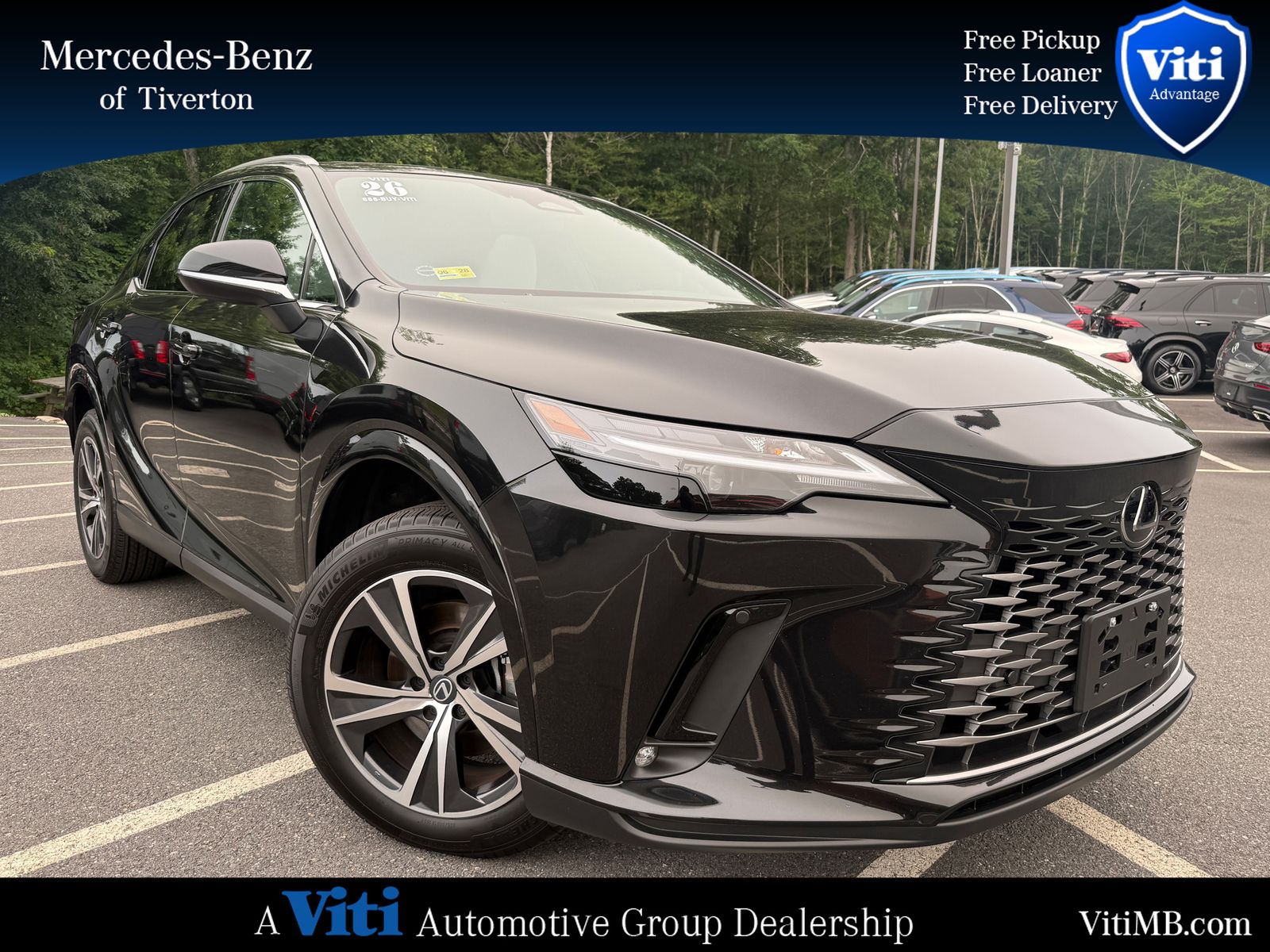 Black (Caviar) 2026 Lexus RX Hybrid SUV / Crossover All-Wheel Drive Continuously Variable Transmission