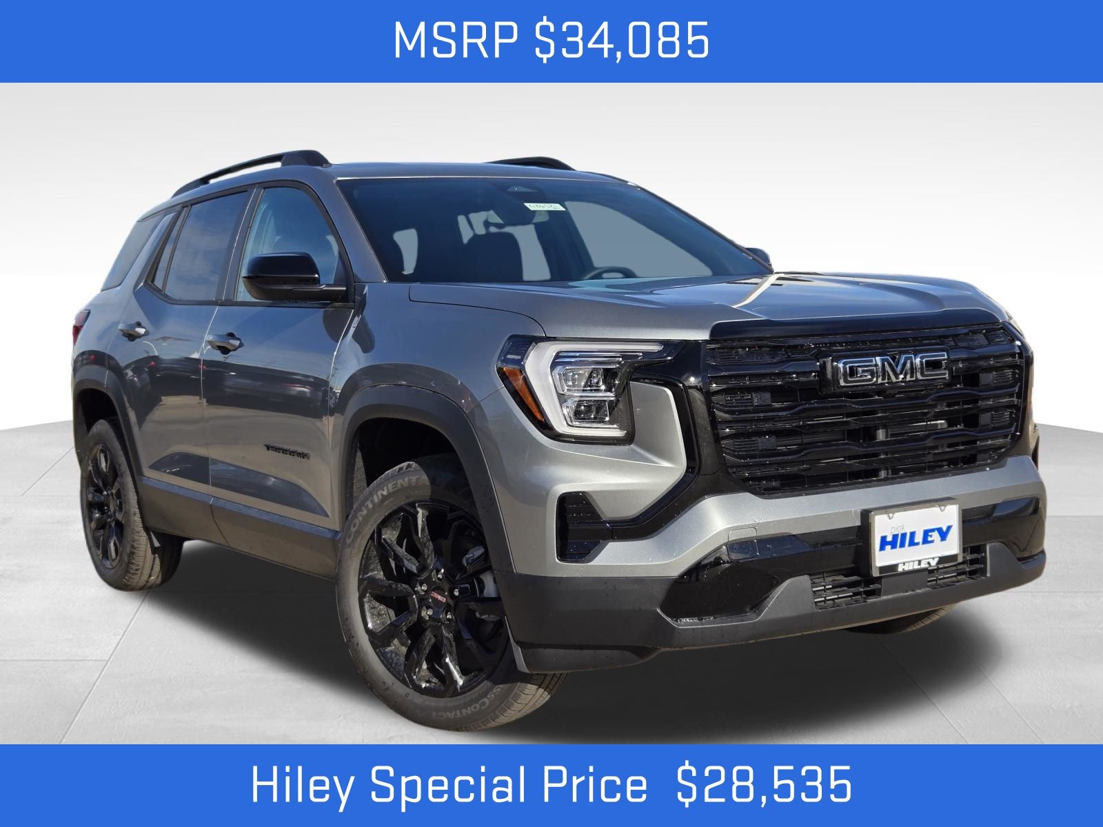Sterling Metallic 2026 GMC Terrain Elevation FWD SUV / Crossover Front-Wheel Drive Continuously Variable Transmission