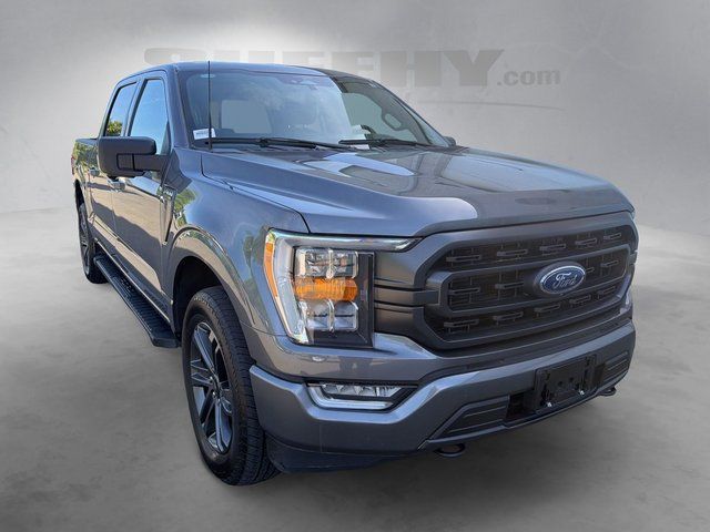 Certified Used 2023 Carbonized Gray Metallic Ford XLT image 2