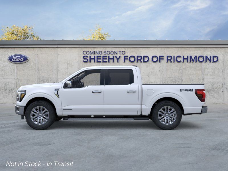 New 2026 Star White Metallic Tri-Coat Ford Lariat image 4