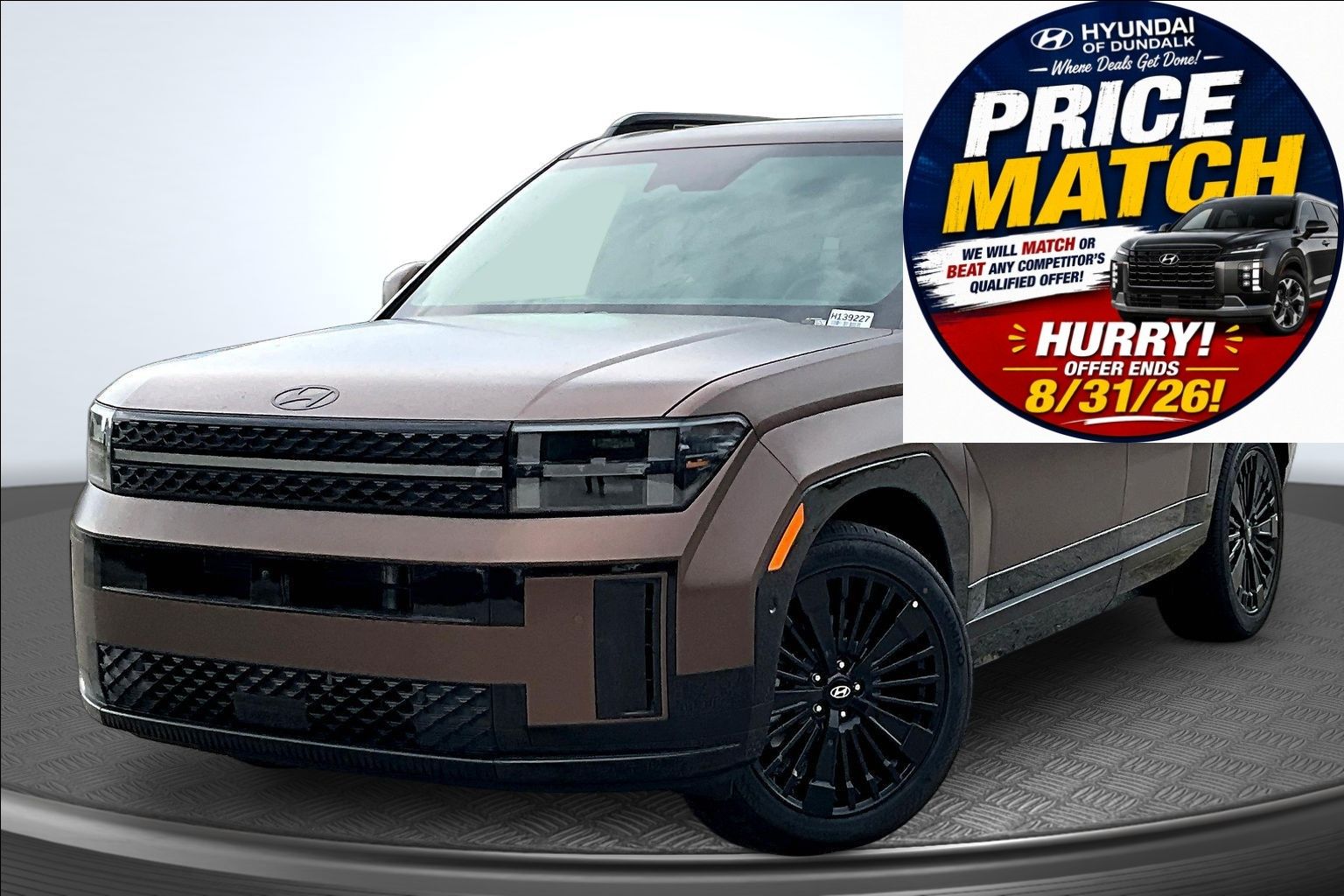 Earthy Brass Matte 2026 Hyundai Santa Fe Hybrid SUV / Crossover All-Wheel Drive 6-Speed Automatic