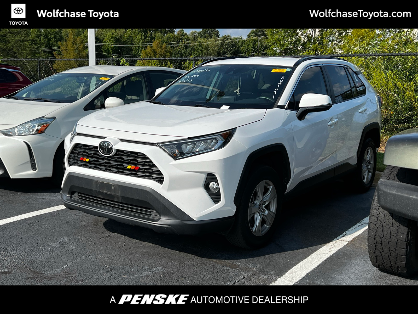 2020 Toyota RAV4 XLE Hero Image