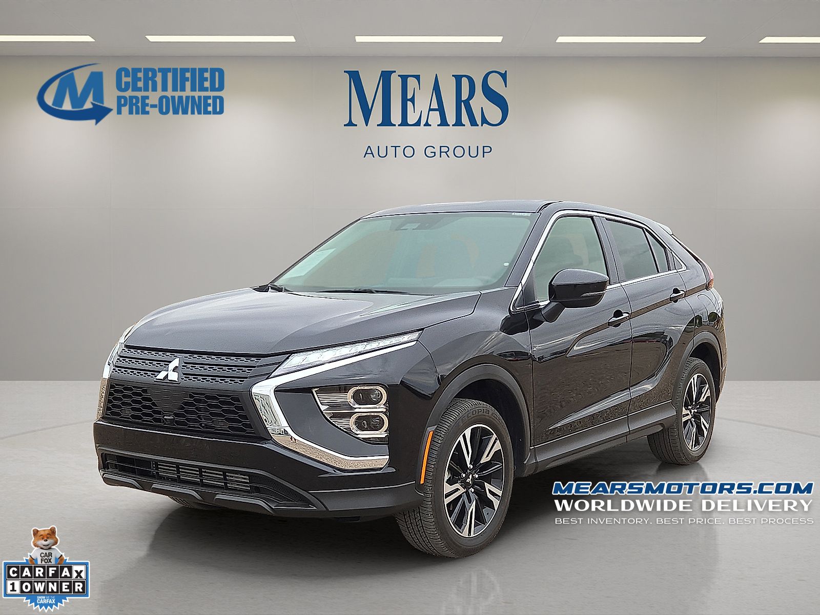 Labrador Black Pearl 2025 Mitsubishi Eclipse Cross SUV / Crossover All-Wheel Drive Continuously Variable Transmission