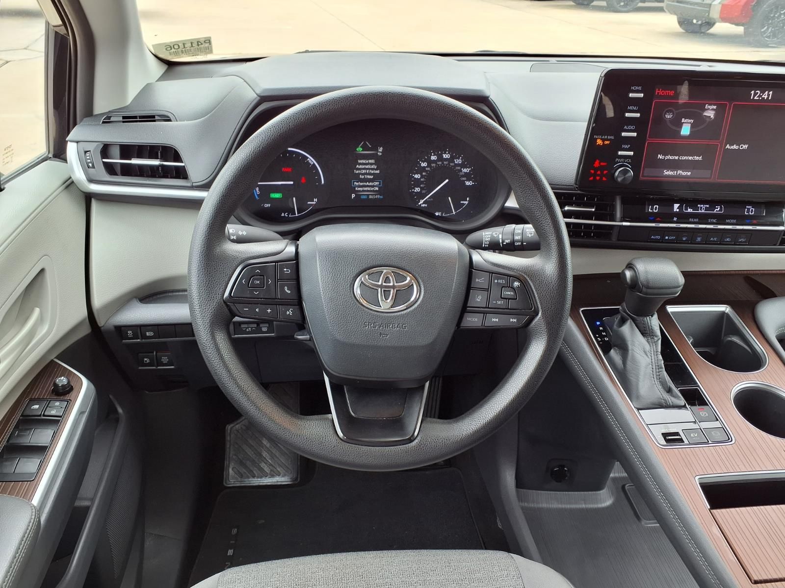 2022 Toyota Sienna LE Black at Joe Myers Mazda Kia