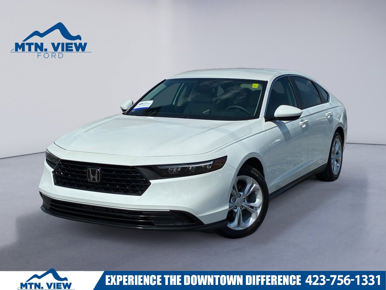 Platinum White Pearl 2025 Honda Accord Sedan Front-Wheel Drive Continuously Variable Transmission